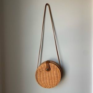 Wicker purse